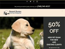 Tablet Screenshot of desertdunes.com